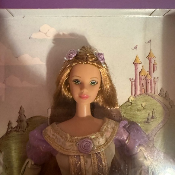 Barbie As Princess and the Pea NIB 2000 Barbie Collectibles #28800 NRFB Blonde - Picture 3 of 16